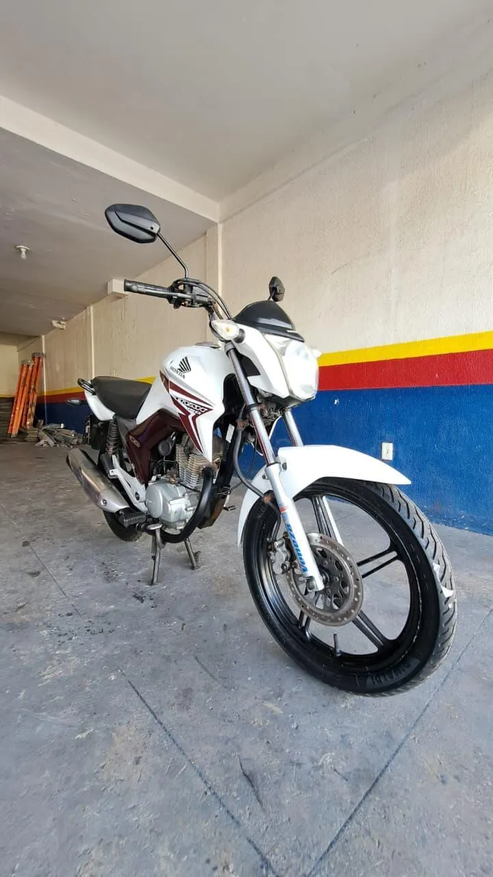HONDA CG 150 TITAN FRENTE DIREITA